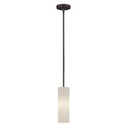 Meridian Cylinder Mini Pendant in English Bronze