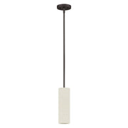 Meridian Cylinder Mini Pendant in English Bronze