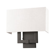 Ada 2-Light 12.5" Tall ADA Wall Sconce in English Bronze