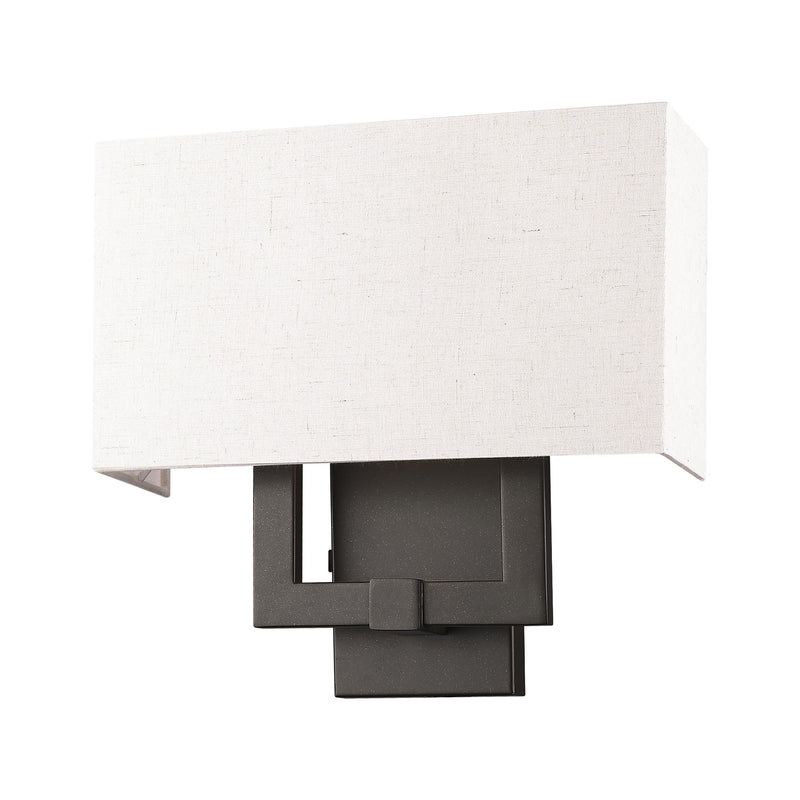 Ada 2-Light 12.5" Tall ADA Wall Sconce in English Bronze