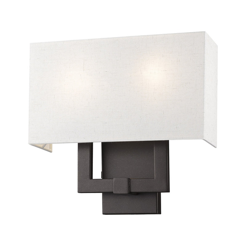 Ada 2-Light 12.5" Tall ADA Wall Sconce in English Bronze