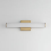 Rail 18" 5CCT LED Bath Vanity in Natural Aged Brass