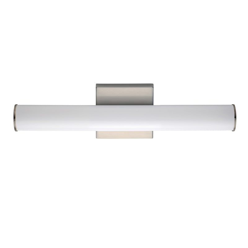 Rail 18" 5CCT LED Bath Vanity in Satin Nickel