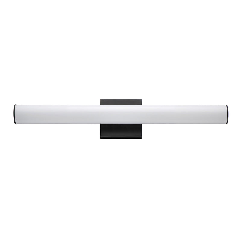 Rail 24" 5CCT LED Bath Vanity in Black