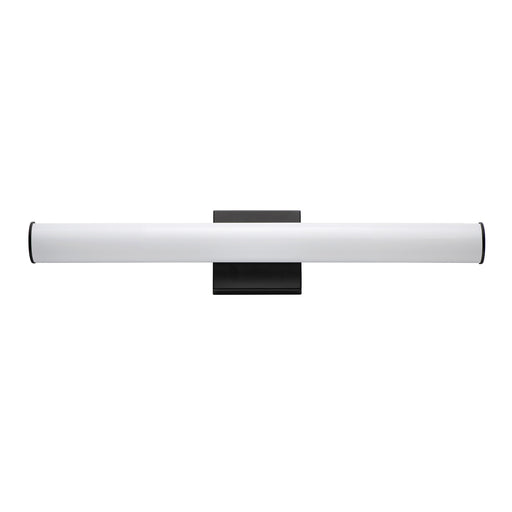 Rail 24" 5CCT LED Bath Vanity in Black