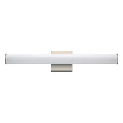 Rail 24" 5CCT LED Bath Vanity in Satin Nickel