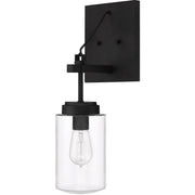 Crosspoint 1 Light 7.25" Outdoor Wall Sconce Espresso in Espresso