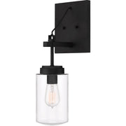 Crosspoint 1 Light 7.25" Outdoor Wall Sconce Espresso in Espresso