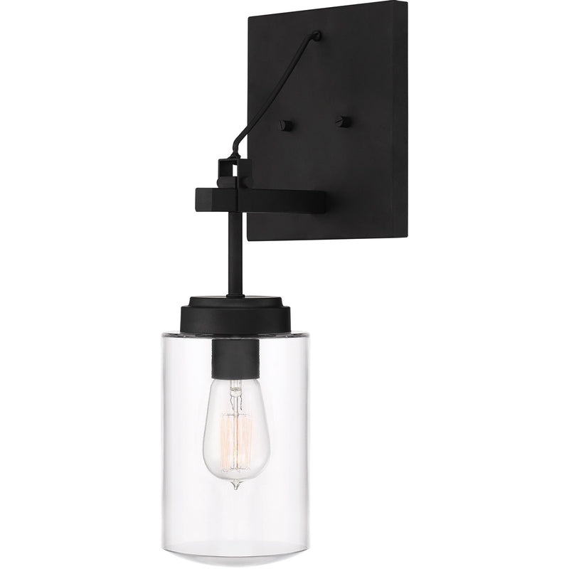 Crosspoint 1 Light 7.25" Outdoor Wall Sconce Espresso in Espresso