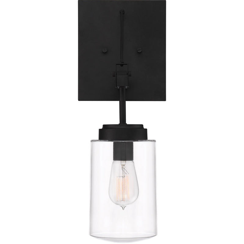 Crosspoint 1 Light 7.25" Outdoor Wall Sconce Espresso in Espresso