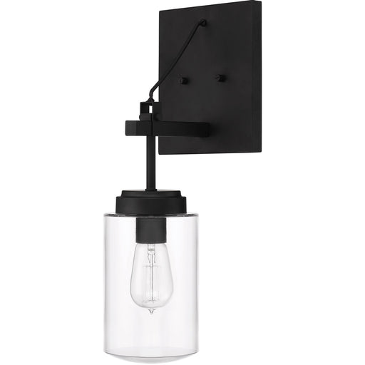 Crosspoint 1 Light 7.25" Outdoor Wall Sconce Espresso in Espresso