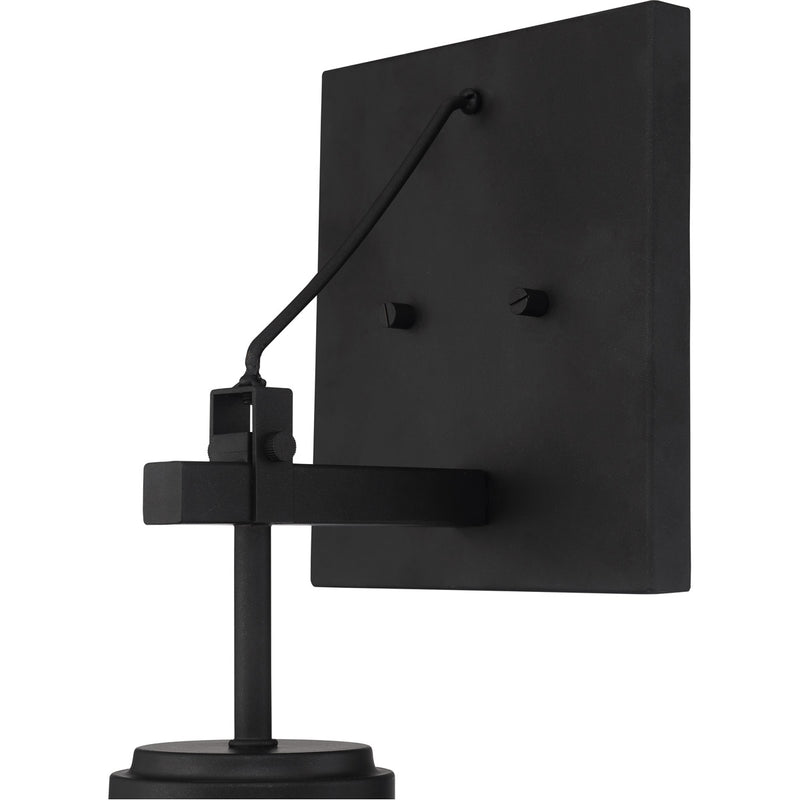 Crosspoint 1 Light 7.25" Outdoor Wall Sconce Espresso in Espresso