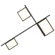Madrid LED Flush Mount in Matte Black