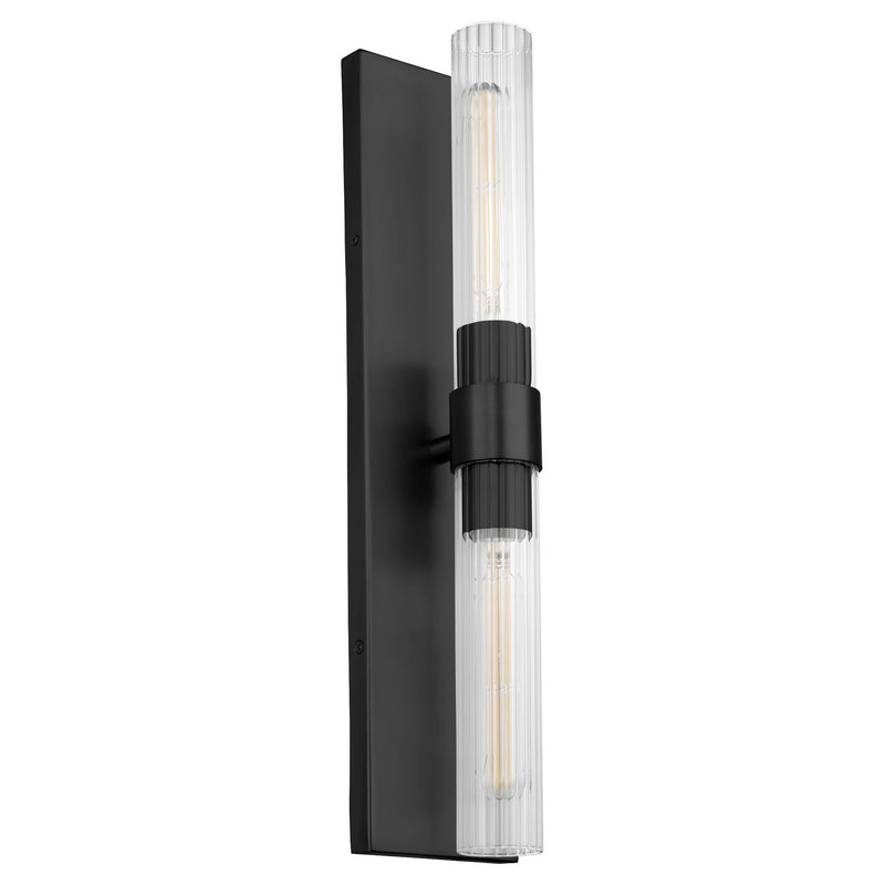 Sheridan 2 Light Wall Mount in Matte Black