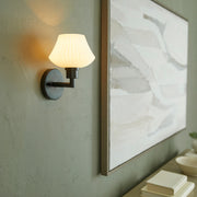 Cassini 1 Light Wall Mount in Matte Black