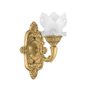 Mayfield 1 Light 5.25" Sconce in Aged Brass