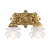 Mayfield 2 Light 11.5" Sconce in Aged Brass