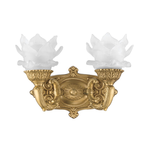 Mayfield 2 Light 11.5" Sconce in Aged Brass