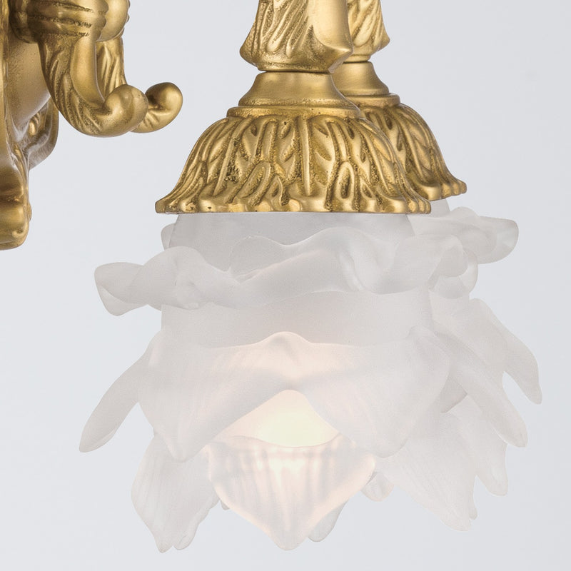 Mayfield 2 Light 11.5" Sconce in Aged Brass