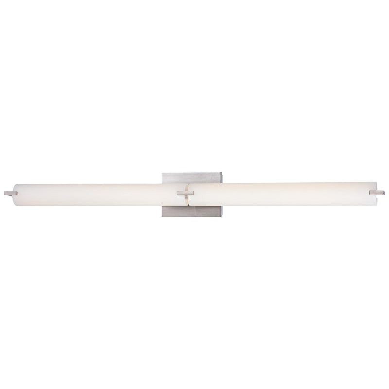 Tube 39.75" LED Bath Vanity Light in Brushed Nickel