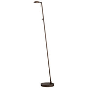 George's Reading Room Pharmacy LED Floor Lamp in Copper Bronze Patina