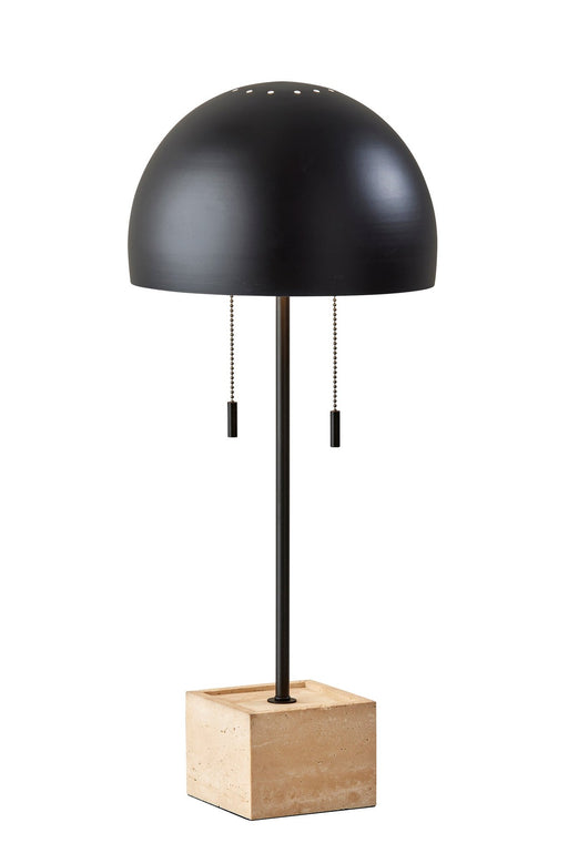 Wilder 2-Light Table Lamp in Black