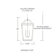 Birch 6-Light Chandelier in Brushed Nickel