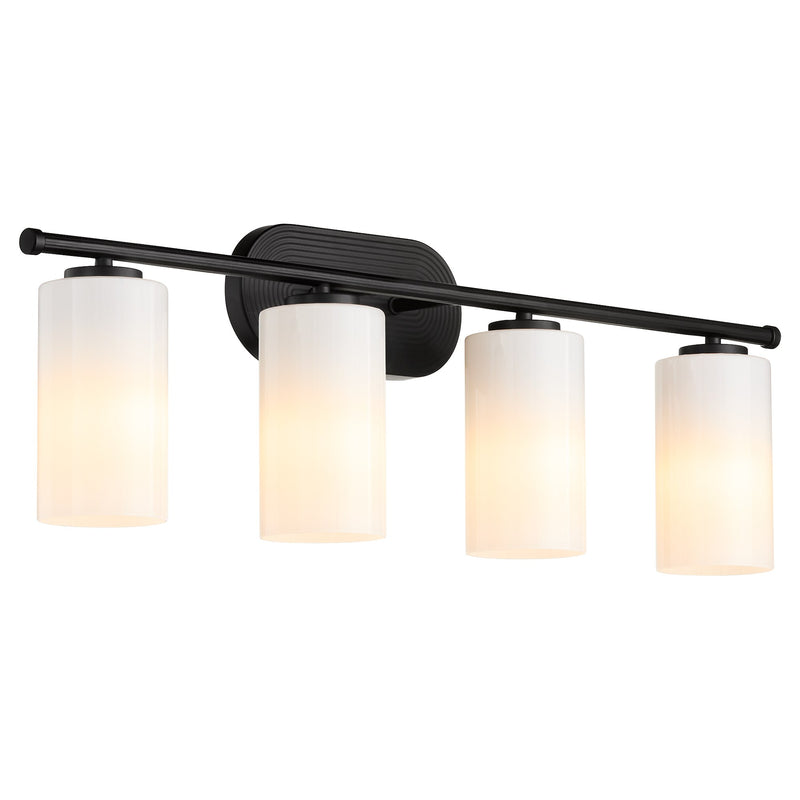 Belinder 4 Light Vanity in Matte Black