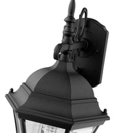 Wakefield 1 Light 9.5" Outdoor Wall Light in Black