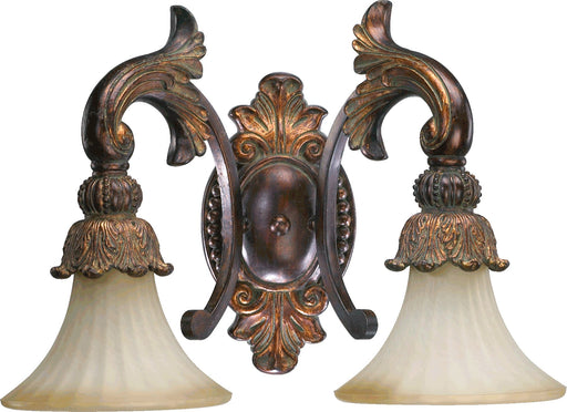 Madeleine 2 Light Traditional Vanity in Corsican Gold