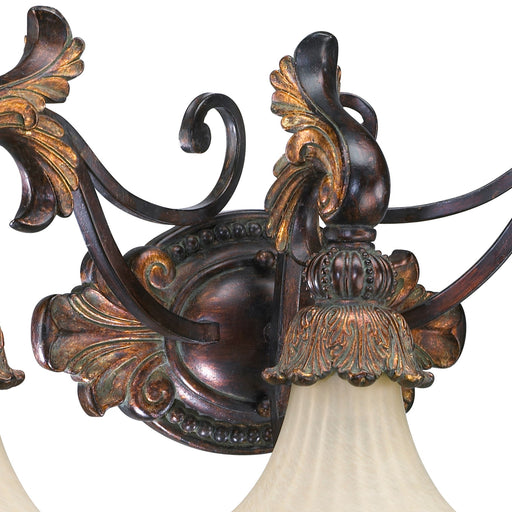Madeleine 3 Light Traditional Vanity in Corsican Gold