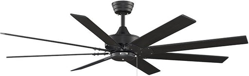 Levon AC 63" Ceiling Fan in Black