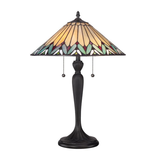 Pearson 2-Light Tiffany Table Lamp in Standard