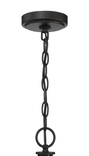 Cavendish 4 Light 14" Foyer in Cottage White/Espresso