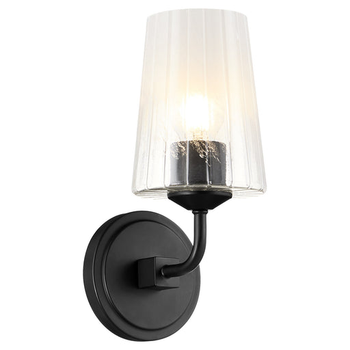 Providence 1 Light Wall Mount in Matte Black