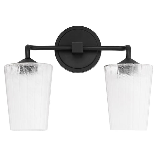 Providence 2 Light Vanity in Matte Black
