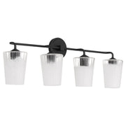 Providence 4 Light Vanity in Matte Black