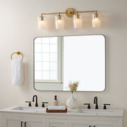 Providence 4 Light Vanity in Aged Brass