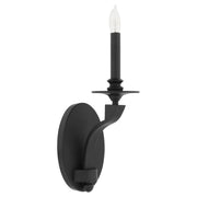 Chantelle 1 Light Wall Mount in Matte Black