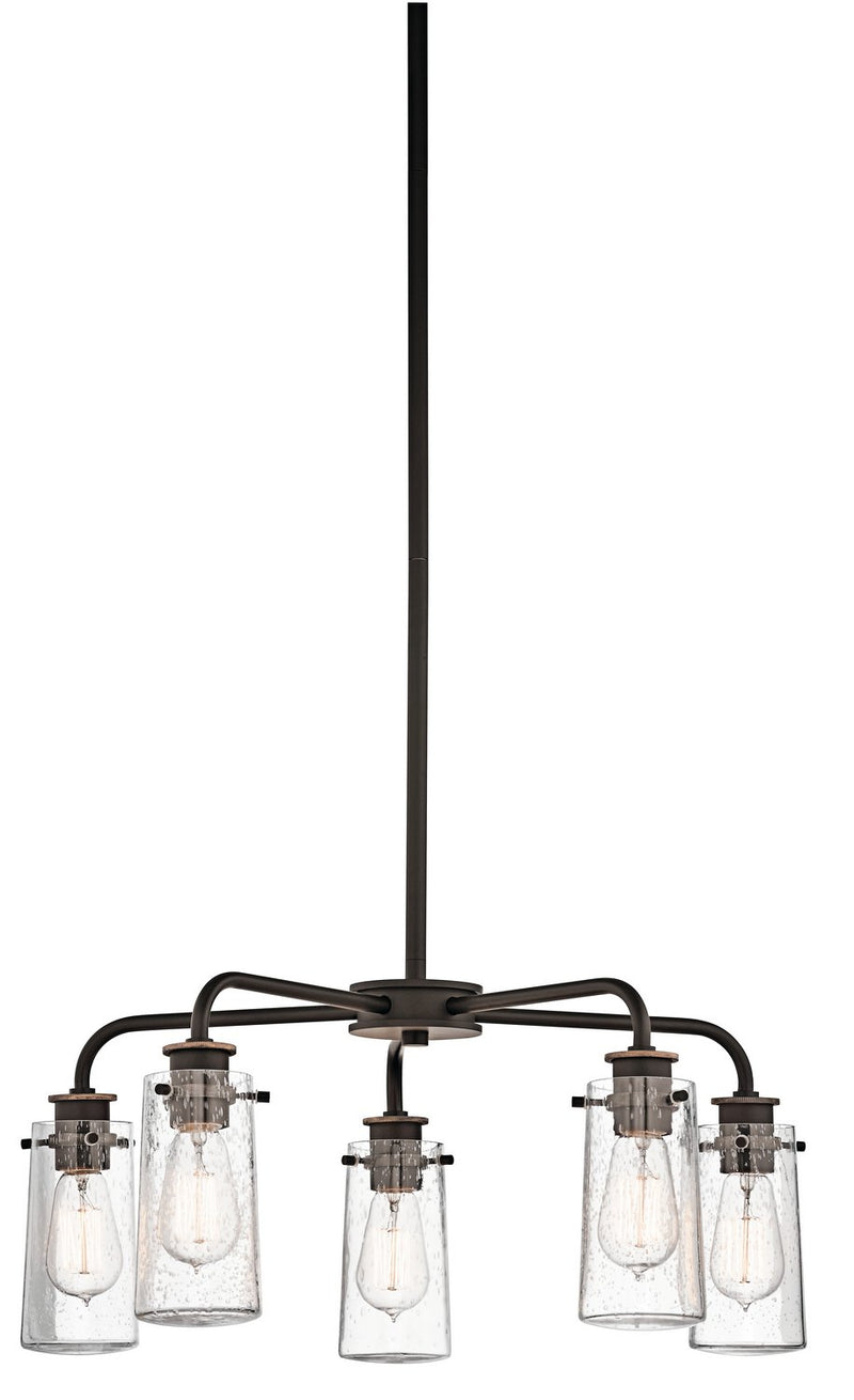 Braelyn 5-Light Chandelier in Olde Bronze