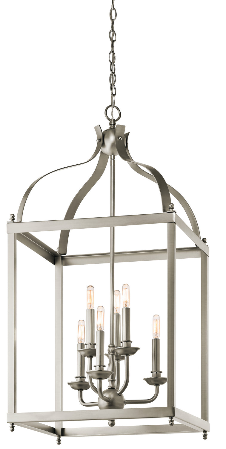 Larkin 6-Light Foyer Chandelier - Lamps Expo