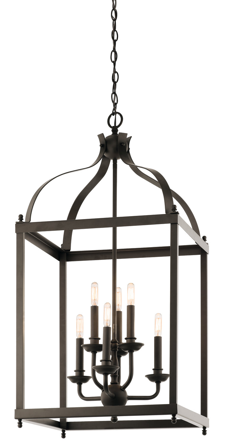Larkin 6-Light Foyer Chandelier - Lamps Expo