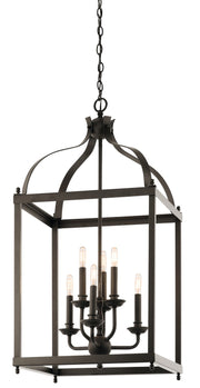 Larkin 6-Light Chandelier in Olde Bronze