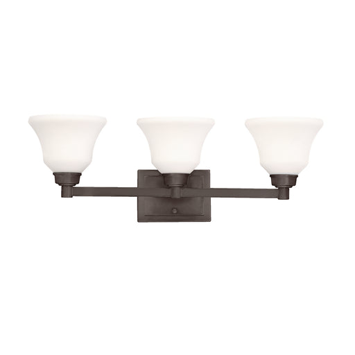 Langford Bath Sconce 3-Light in Olde Bronze