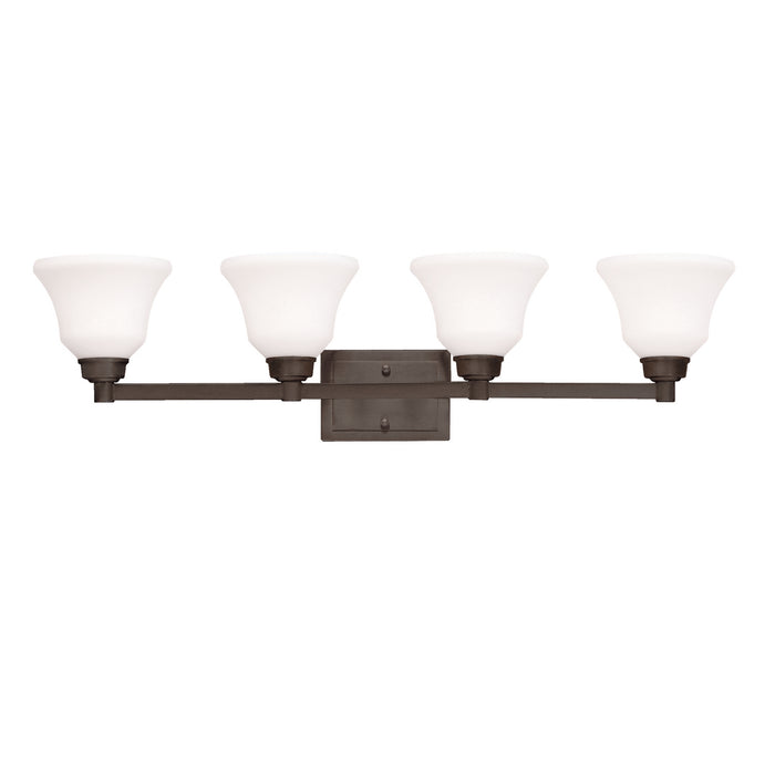 Langford Bath Sconce 4-Light in Olde Bronze