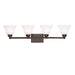 Langford Bath Sconce 4-Light in Olde Bronze