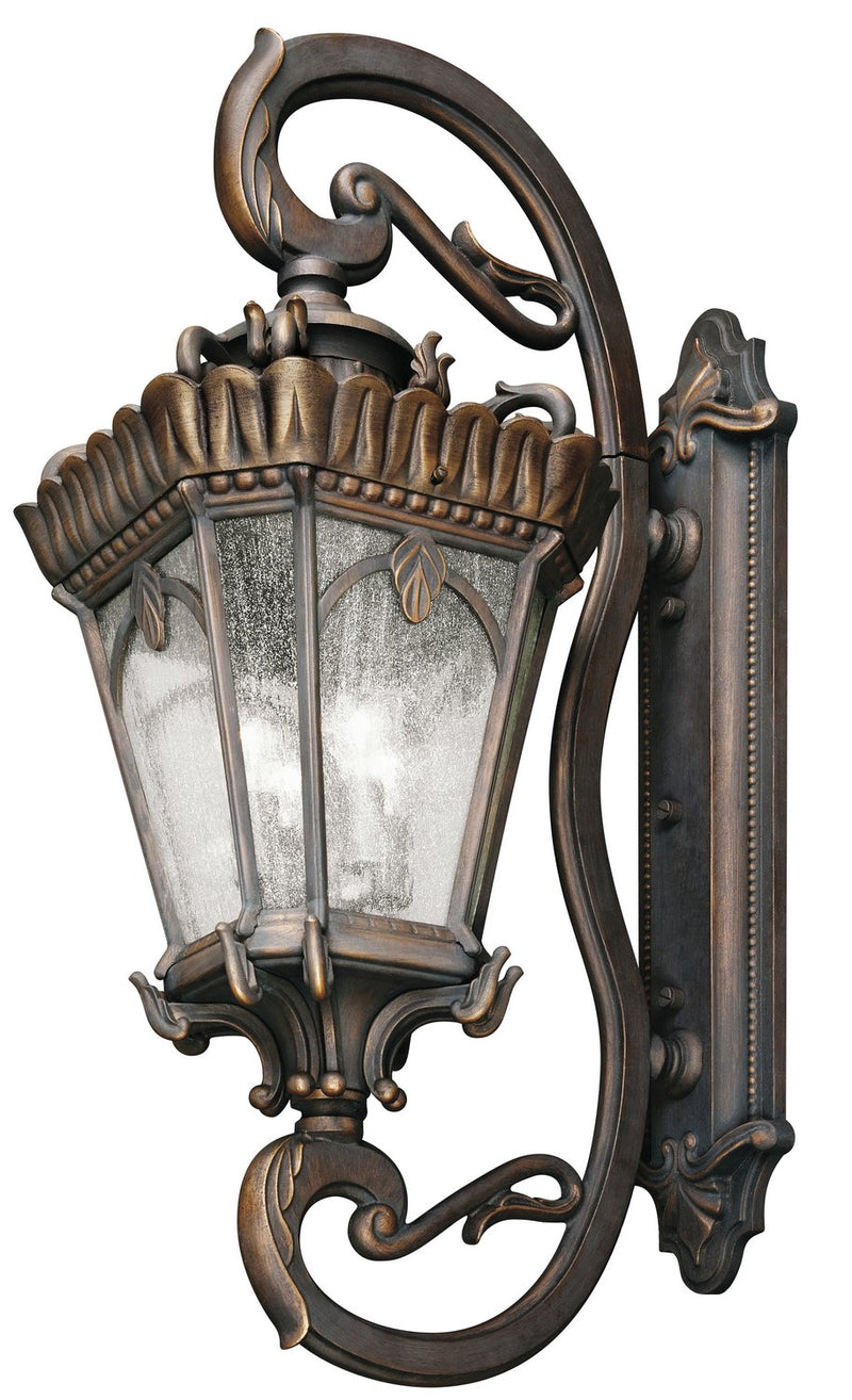 Tournai 4-Light 17" Outdoor Wall Lantern in Londonderry