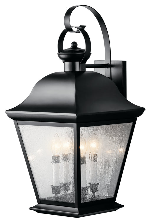 Mount Vernon Outdoor Wall 4-Light in Black