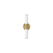 Tubo 18" LED Bath Vanity in Natural Aged Brass