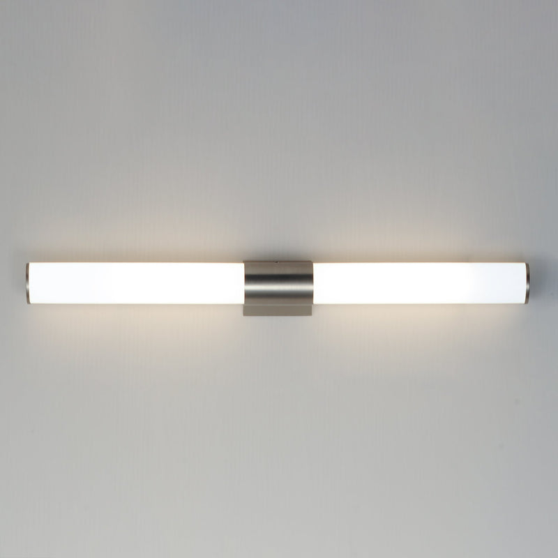 Tubo 30" LED Bath Vanity in Satin Nickel